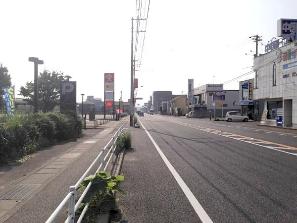 府中駅方面からのルート