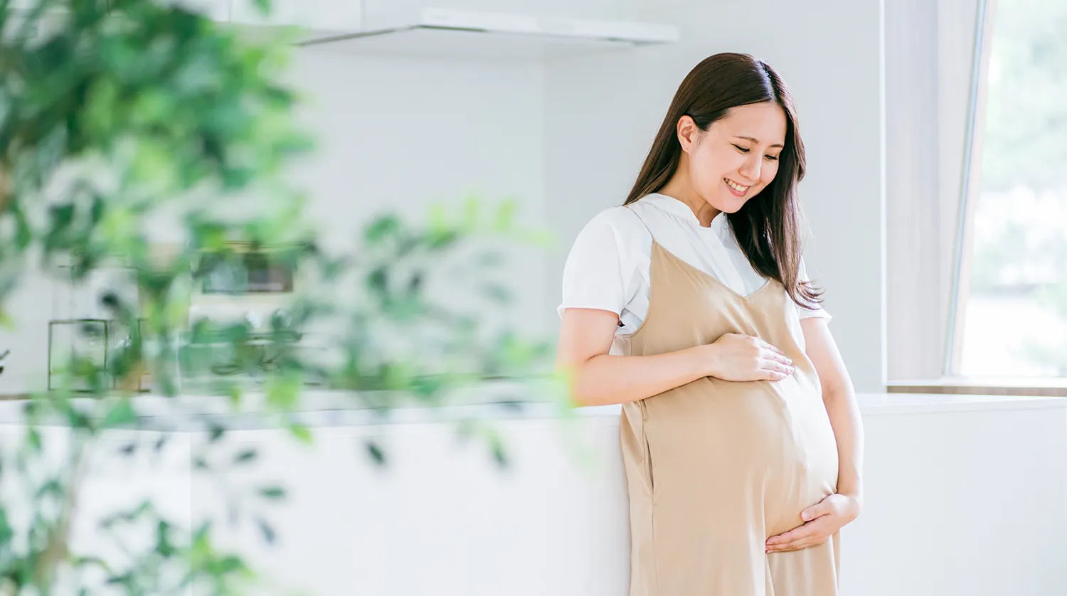 妊娠中の女性