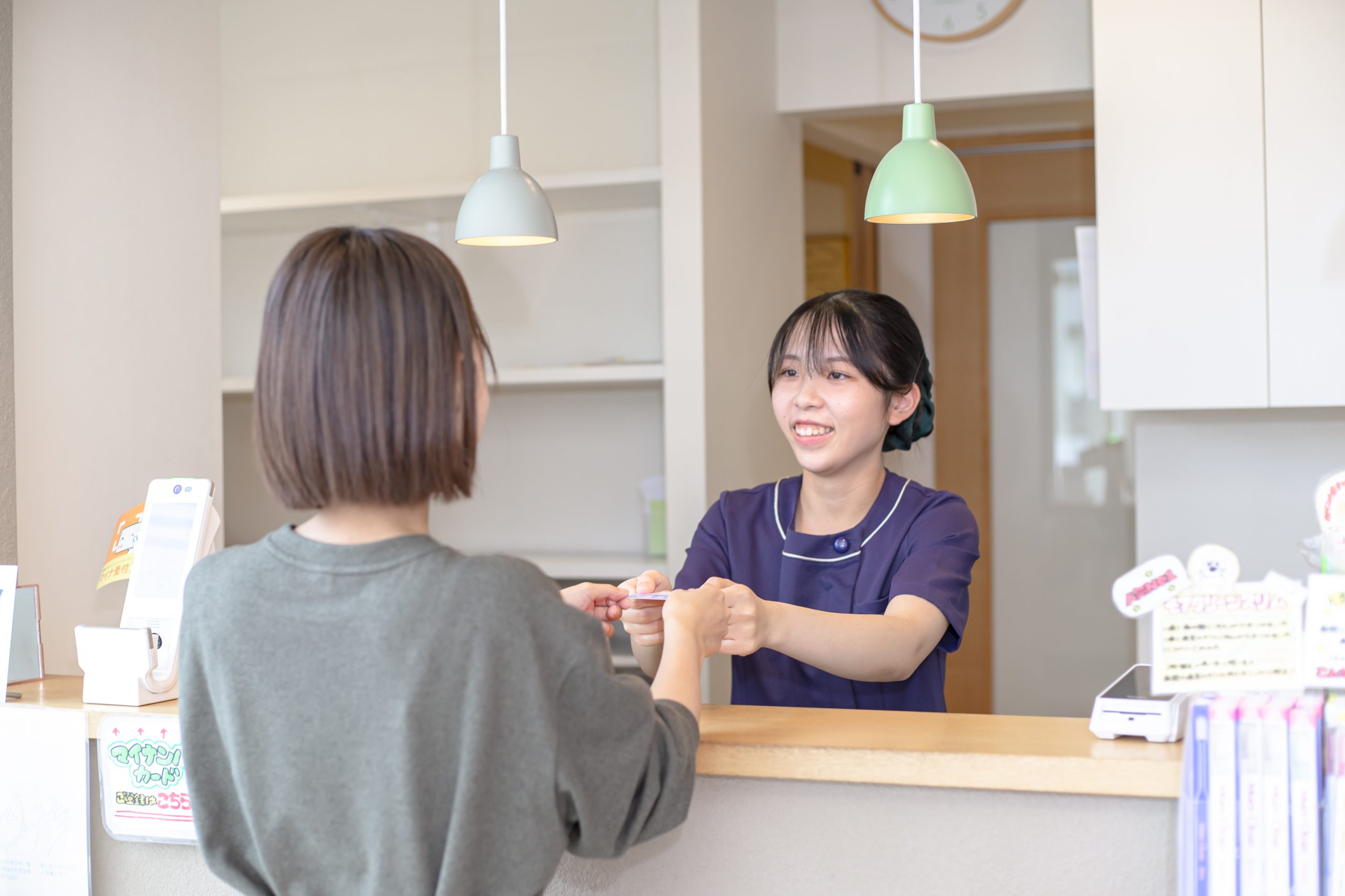 さくら歯科クリニック 受付・通院イメージ